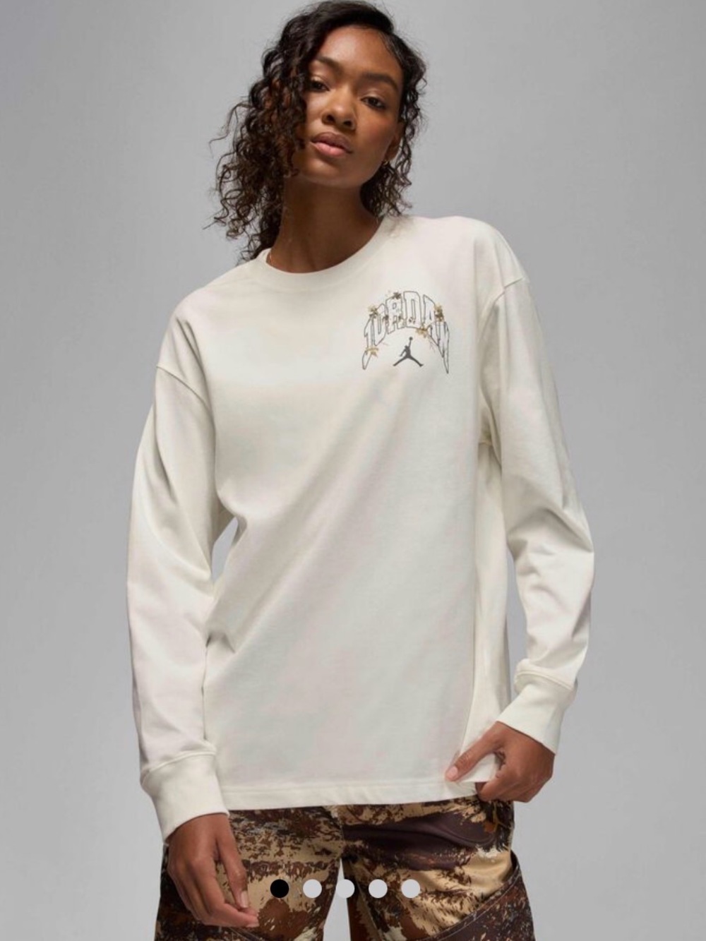 NWT NIKE Jordan Brooklyn Women's Realtree Long-Sleeve T-Shirt SIZE SMALL